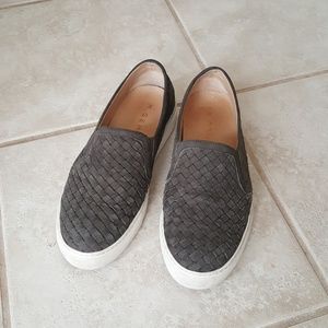 M. Gemi Cerchio Slip-on Sneakers, Grey, size 38